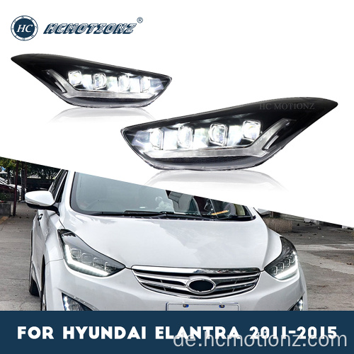 HcMotionz 2011-2015 Hyundai Elantra Frontlampen